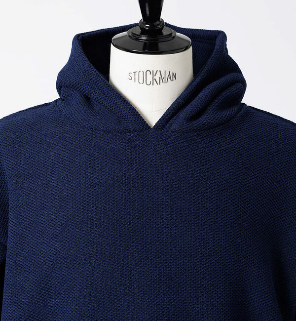 ABAHOUSE「ハニカム 裏起毛 プルオーバー パーカー」|パーカー|