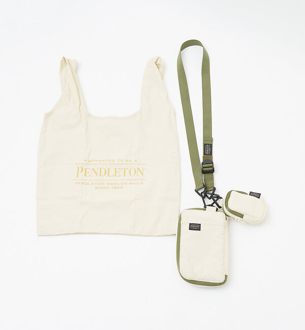 ABAHOUSE「【PENDLETON &times; MARIE】3P MULTI NECK POUCH /」|ショルダー・メッセンジャー|