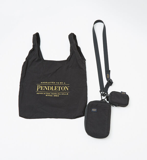 ABAHOUSE「【PENDLETON &times; MARIE】3P MULTI NECK POUCH /」|ショルダー・メッセンジャー|