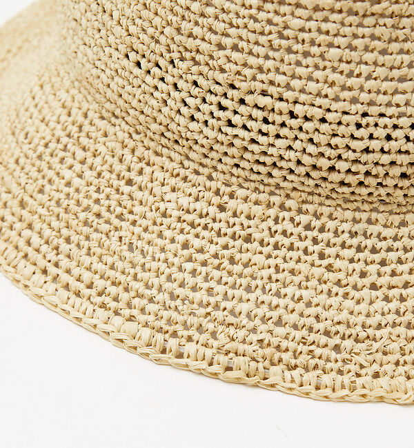 ABAHOUSE「【RUBEN/ルーベン】RAFFIA BUCKET /ラフィアバケット細編み」|その他|