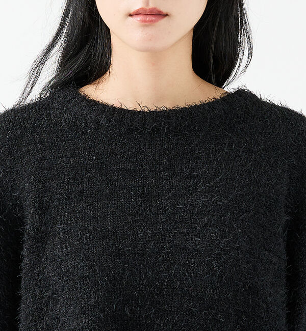 ABAHOUSE「【Revo.レボ】 モヘアライク オーバーニット/ルーズフィット /ユニセックス」|ニット・セーター|