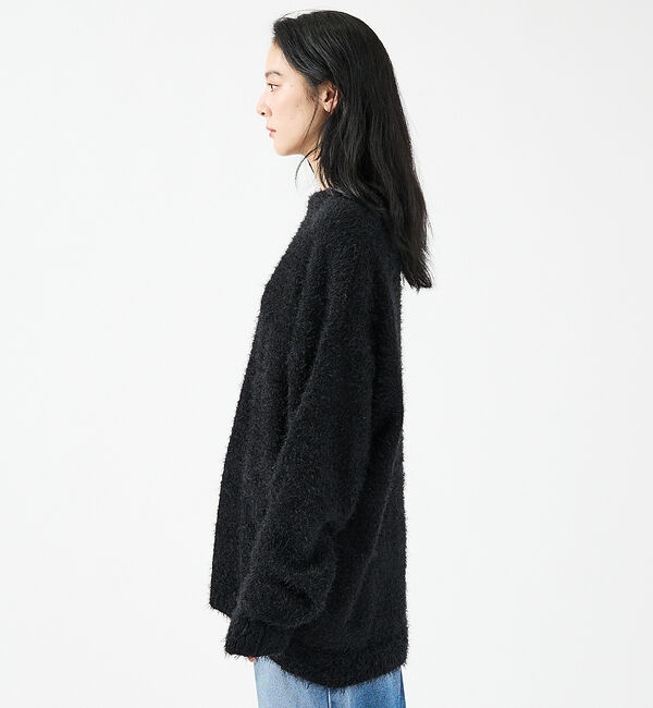 ABAHOUSE「【Revo.レボ】 モヘアライク オーバーニット/ルーズフィット /ユニセックス」|ニット・セーター|