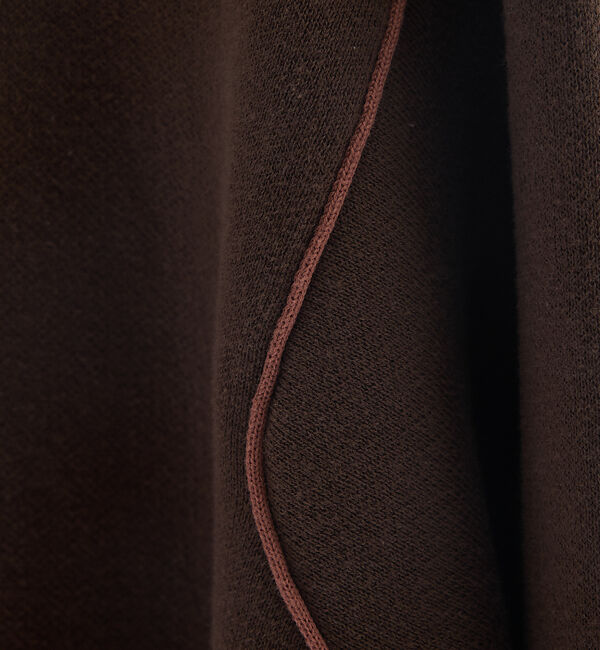 ABAHOUSE「【リバーシブルカラー】14Gコットン ニット ZIPパーカー」|パーカー|