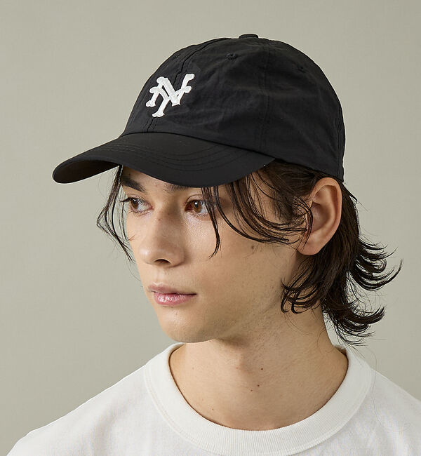 ABAHOUSE「New York Cubans NYLON BALL CAP / ニューヨーク・」|その他|ブラック