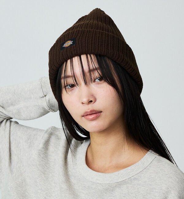 ABAHOUSE「【Dickies / ディッキーズ】EX FIRE LOGO KNIT WATC」|その他|ブラウン