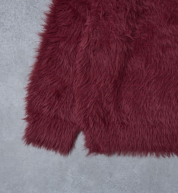 ABAHOUSE「【AH ABAHOUSE】ロングシャギー クルーネックニット」|ニット・セーター|