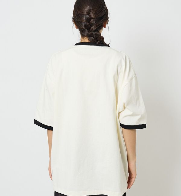 ABAHOUSE「【POLeR/ポーラー】リンガーTシャツ / 61MCV0057 / ユニセック」|Tシャツ・カットソー|