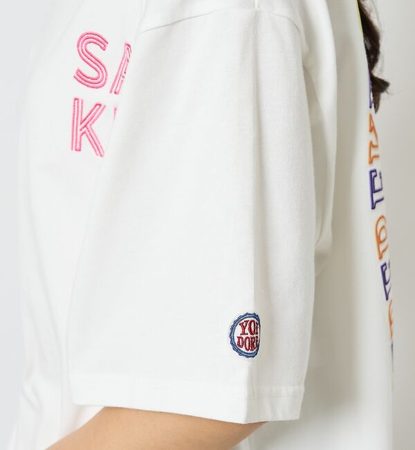 ABAHOUSE「【YOIDORE/ヨイドレ】 酒愛好家　刺繍Tシャツ/SAKE ネオンプリントＴ」|Tシャツ・カットソー|