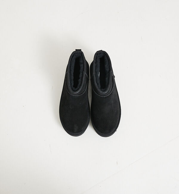 Rouge vif「【EMU/エミュー】PLATFORM MICROショートムートンブーツ」|ショートブーツ|