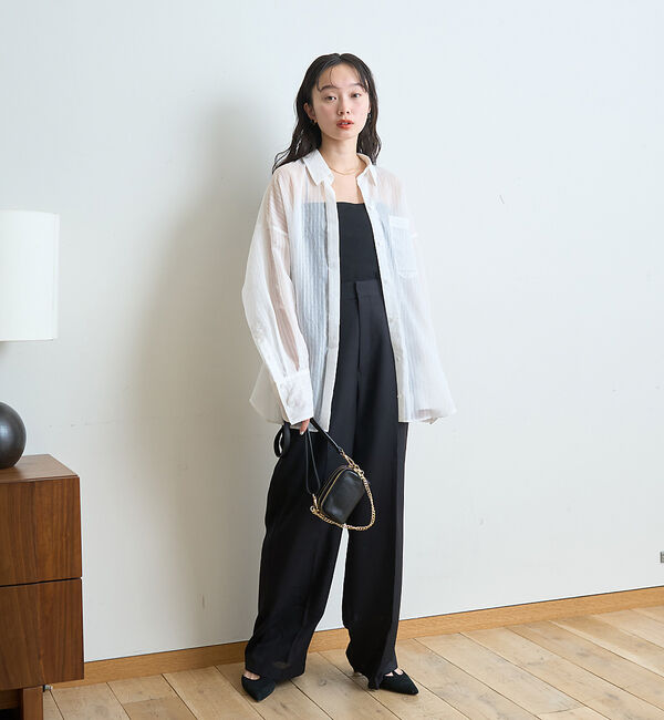 Rouge vif「【セットアップ対応】エアリーボイルパンツ」|その他|