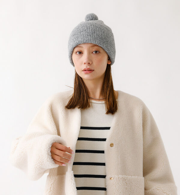 Rouge vif「【RUBEN/ルーベン】RUS-8353/ヘザーボンボンワッチキャップ/HEAT」|その他|