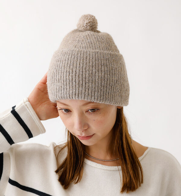 Rouge vif「【RUBEN/ルーベン】RUS-8353/ヘザーボンボンワッチキャップ/HEAT」|その他|