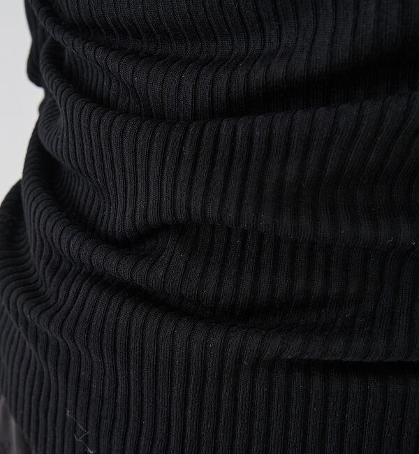 Rouge vif「防縮Wシアータートルリブニット」|ニット・セーター|