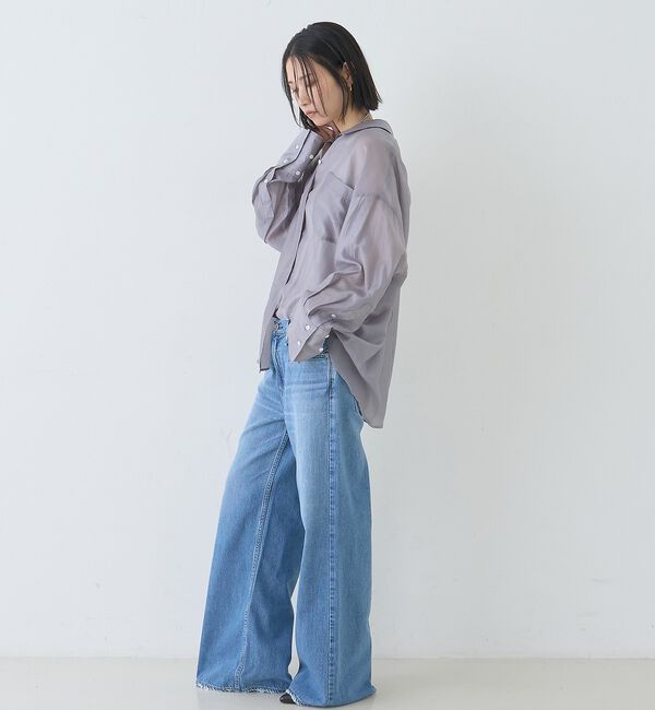 Rouge vif「【upper hights/アッパーハイツ】THE LAUREN フレアデニム」|デニム|