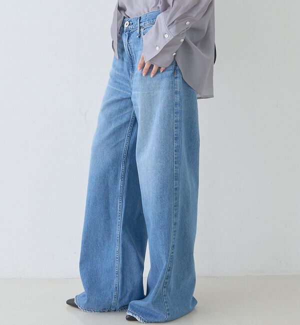 Rouge vif「【upper hights/アッパーハイツ】THE LAUREN フレアデニム」|デニム|