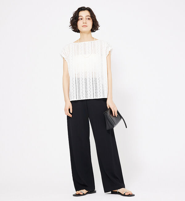 qualite「レーヨンストレッチストレートパンツ」|その他|