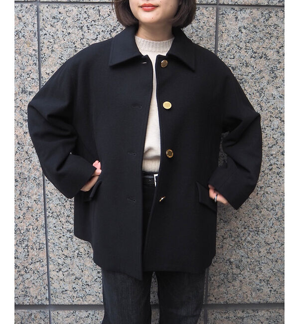 qualite「【TWW】LINTON SHORT リントン ショートコート」|ピーコート|