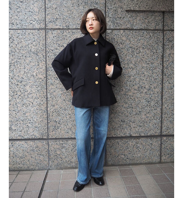 qualite「【TWW】LINTON SHORT リントン ショートコート」|ピーコート|