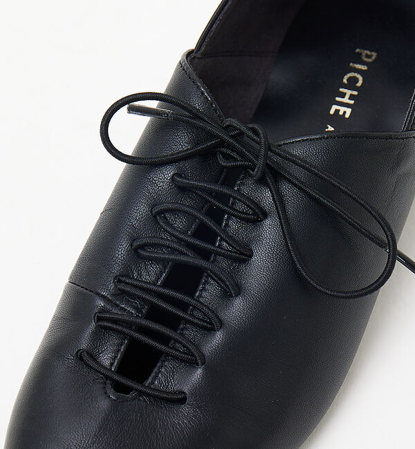 AU BANNISTER「ポインテッドトゥレースアップバブーシュ」|その他|