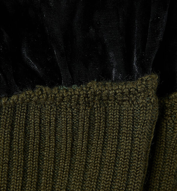 AU BANNISTER「●FAKUI  ベロアフリルソックス」|その他|