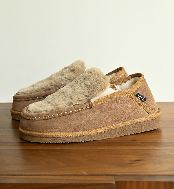 AU BANNISTER「●【MEI / メイ】モカシンファーシューズ」|その他|キャメル