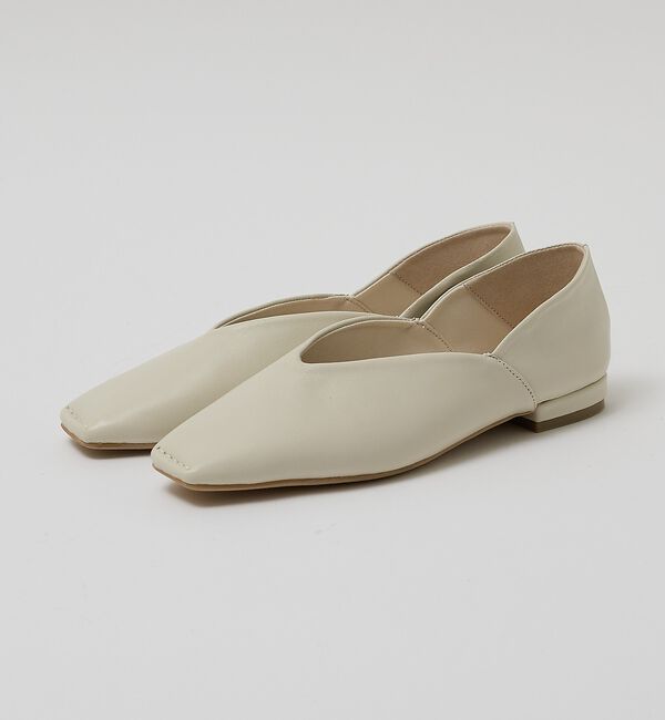 AU BANNISTER「【販売店舗限定】スクエアトゥVカットパンプス【予約】」|その他|