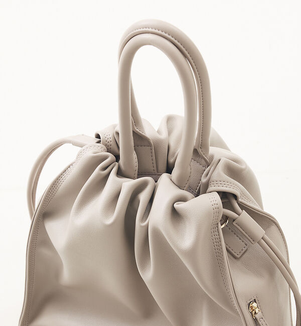 LOWELL things「Poche/ドローストリングトートＬ」|トートバッグ|