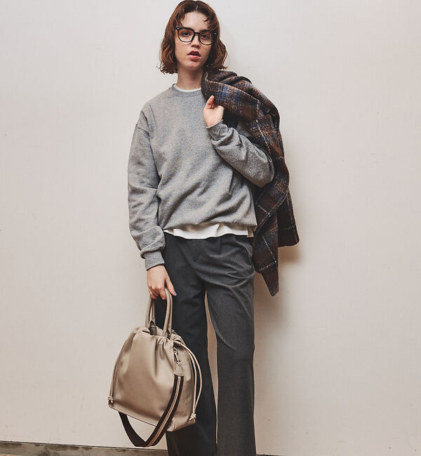 LOWELL things「Poche/ドローストリングトートＬ」|トートバッグ|