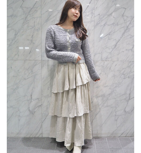 SELFIST「アシメティアードスカート」|スカート|