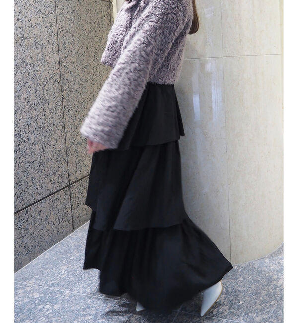 SELFIST「アシメティアードスカート」|スカート|