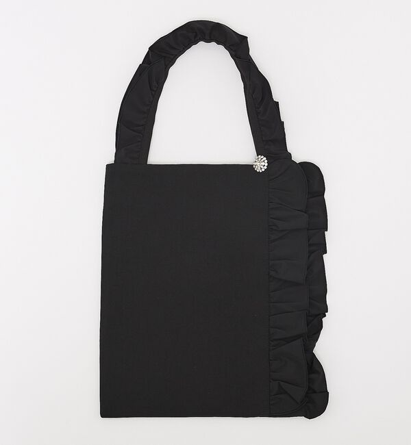 abahouse mavie「【エニデイカセット】フリルトートバック」|エコバッグ|