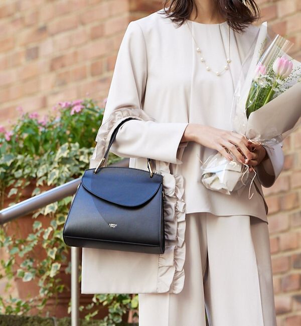 abahouse mavie「【エニデイカセット】フリルトートバック」|エコバッグ|