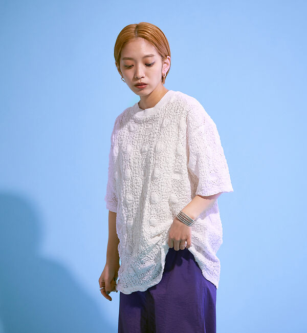 NOMINE「レースTシャツ」|Tシャツ・カットソー|