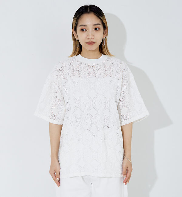NOMINE「レースTシャツ」|Tシャツ・カットソー|