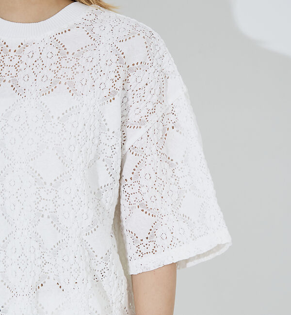 NOMINE「レースTシャツ」|Tシャツ・カットソー|
