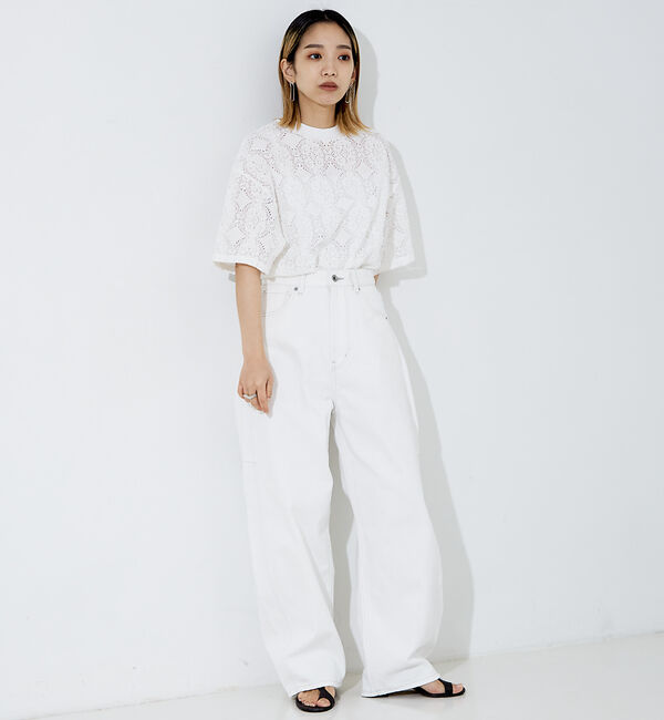 NOMINE「レースTシャツ」|Tシャツ・カットソー|