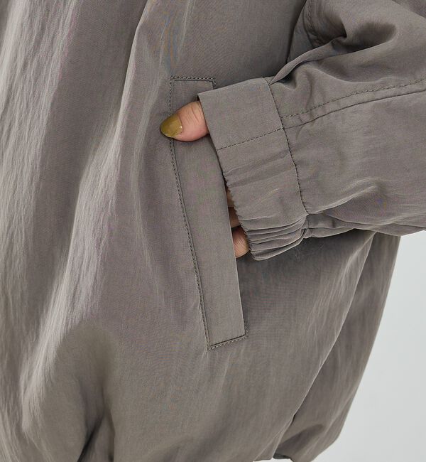 NOMINE「中綿 ドルマン ボリューム ブルゾン」|ブルゾン・スタジャン|