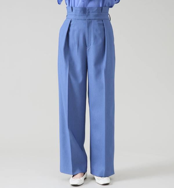 TIARA「ウエストタックワイドパンツ」|その他|
