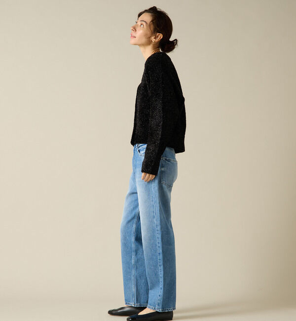 Liesse「2WAYラメニット」|カーディガン|