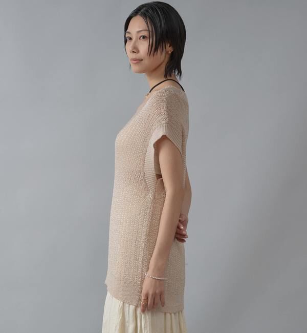 Liesse「ローゲージサマーニットベスト」|ニット・セーター|