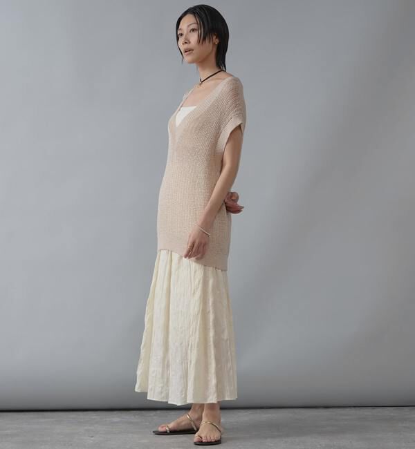 Liesse「ローゲージサマーニットベスト」|ニット・セーター|