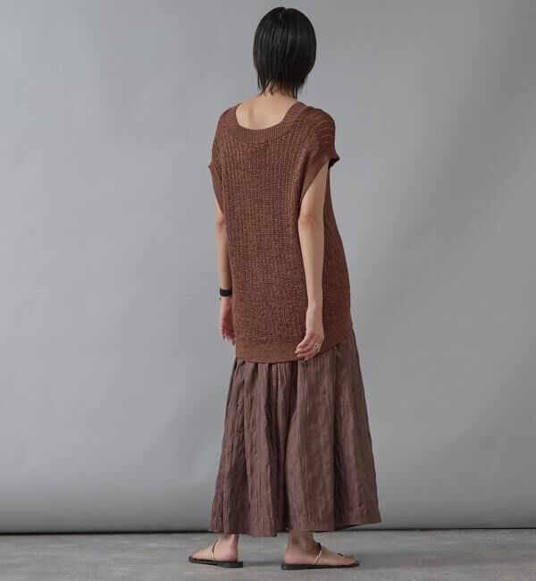 Liesse「ローゲージサマーニットベスト」|ニット・セーター|