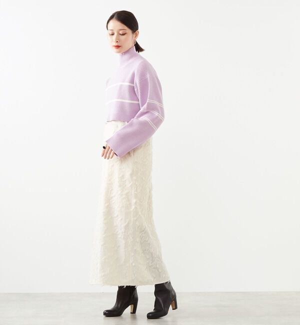 Soffitto「2WAYボーダーニット」|ニット・セーター|