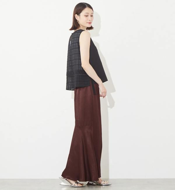 Soffitto「微光沢ヴィンテージ加工マーメイドスカート」|スカート|