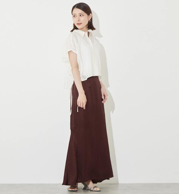 Soffitto「微光沢ヴィンテージ加工マーメイドスカート」|スカート|