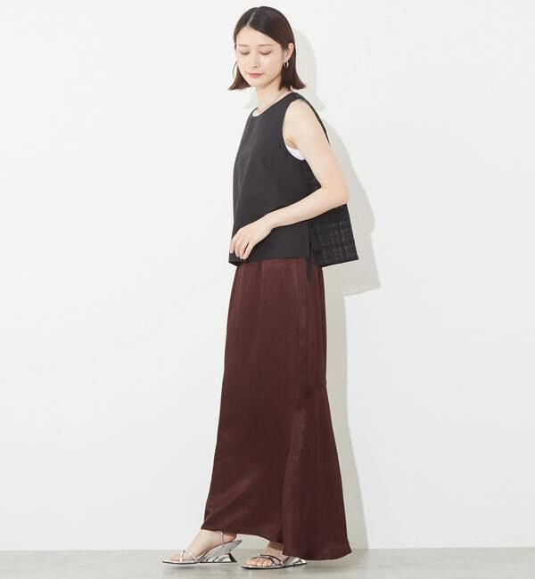 Soffitto「微光沢ヴィンテージ加工マーメイドスカート」|スカート|