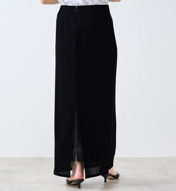 SOFFITTO「フロッキーチュールストレッチスカート」|スカート|