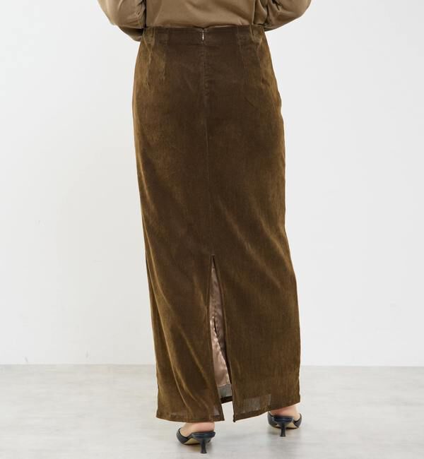 SOFFITTO「フロッキーチュールストレッチスカート」|スカート|