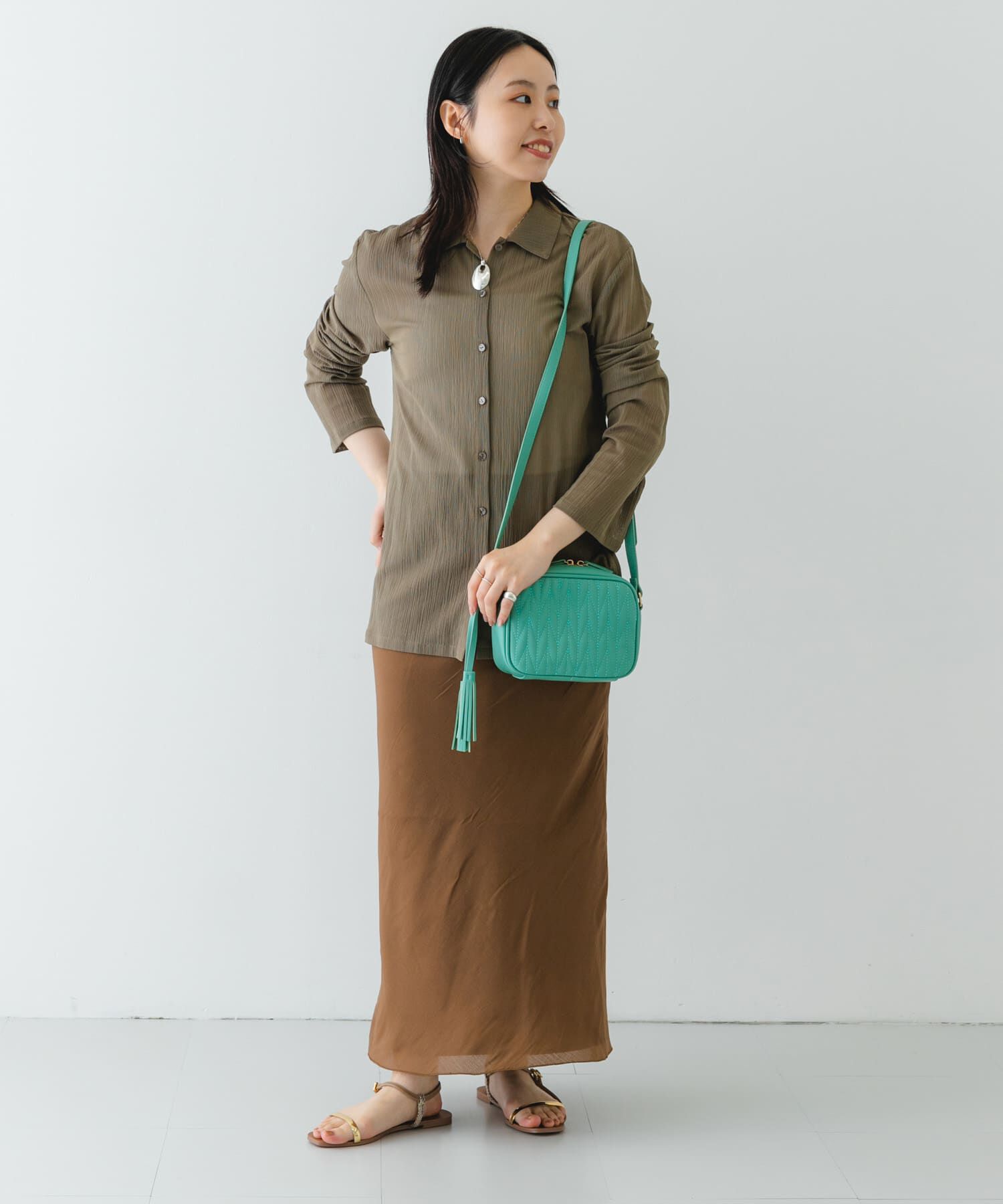 RODE SKO「タッセル付ステッチショルダーバッグ」|ショルダー・メッセンジャー|