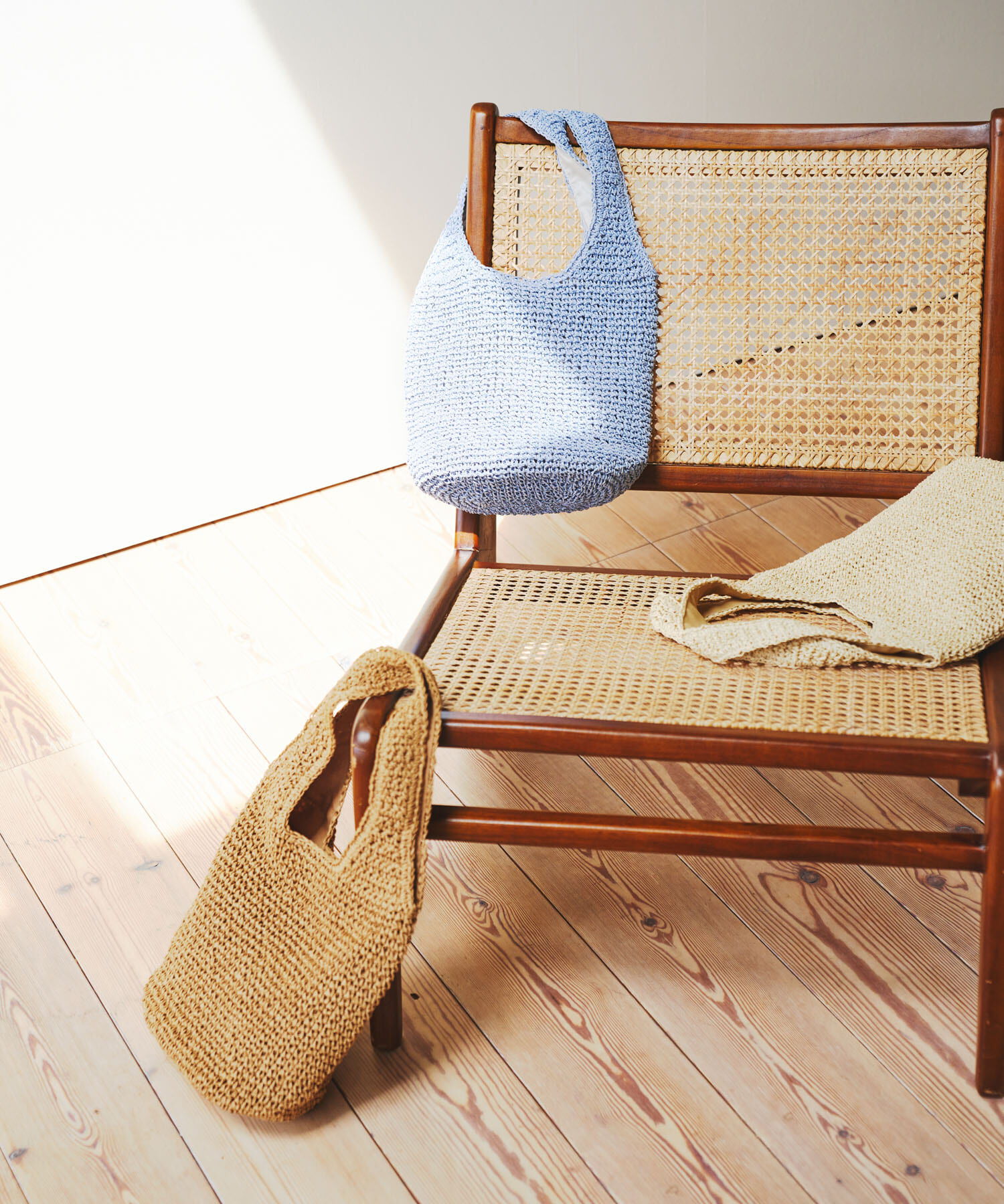 RODE SKO「コマ編みペーパートートバッグ」|トートバッグ|